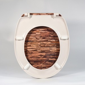 Duroplast Toilet Seat – Stone wall