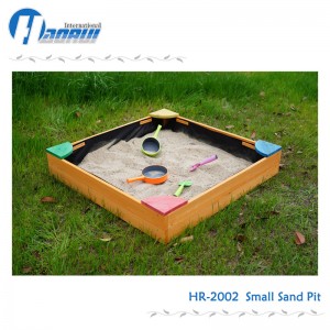 Small Square wood Sandpit for Children’s Toy
