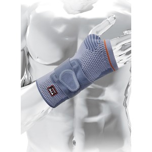 Wrist bandage/ medical wrist brace / grey wrist support with gel pad